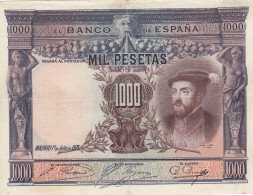 CRBS1181 BILLETE ESPAÑA 1000 PESETAS 1925 BC+ - Andere & Zonder Classificatie