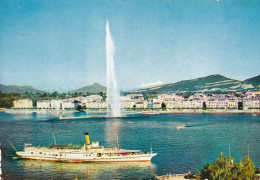 Genève, La Rade Et Le Jet D’Eau - Genève