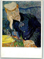 39875121 - Dr.Gachet Sign. Van Gogh Vincent Verlag Hanfstaengl Nr.111 Bahnpost Zug Nr.912 - Andere & Zonder Classificatie
