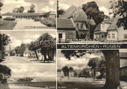 72024262 Altenkirchen Ruegen Neuerbautes Konsum Landwarenhaus Kirche Markt Kap A - Autres & Non Classés