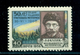 1958 Leonid Kulik,mineralogist,meteorite Researcher,Tunguska,Russia,2109,MNH - Neufs