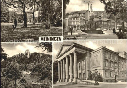 72024259 Meiningen Thueringen Schlossgarten Platz Republik Theater Schloss Lands - Meiningen