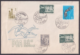 .Yugoslavia, 1962-09-12, Serbia, Beograd, European Athletics Championships, Special Postmark & Cover - Autres & Non Classés