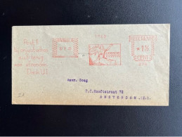 NETHERLANDS 1933 LETTER NAARDEN TO AMSTERDAM 27-02-1933 NEDERLAND - Cartas & Documentos