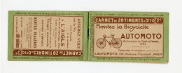 !!! ALGERIE, TYPE PASTEUR, CARNET C9 -1 NEUF ** - Unused Stamps