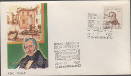 ITALIA - ITALIE - ITALY - 1973 - Centenario Della Morte Di Alessandro Manzoni - FDC Roma - FDC