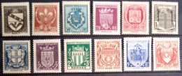 FRANCE                           N° 526/537                NEUF*                Cote : 24 € - Neufs