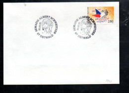 SEMAINE ALBERT SCHWEITZER à OSTWALD 1995 - Commemorative Postmarks