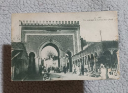 *B-Dlc-13* - Cp22 - FEZ : Vue Intérieure De La Porte Bou-Jeloud - Fez (Fès)