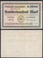 Altenburg Hunderttausend Mark 1923 Stadtnotgeld   (32803 - Sonstige & Ohne Zuordnung