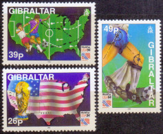 GIBRALTAR - WM  USA - **MNH - 1994 - 1994 – Vereinigte Staaten