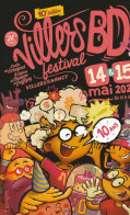 Carte Postale VEANCON Fabien Festival BD Villers Lès Nancy 2022 - Ansichtskarten