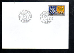 50 ANS DE PAIX EN EUROPE à STRASBOURG 1995 - Commemorative Postmarks