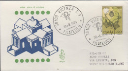 ITALIA - ITALIE - ITALY - 1973 - Arte Italiana, Andrea Palladio - FDC Venetia - FDC