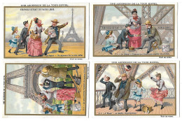 S 255, Liebig 6 Cards, Une Ascension De La Tour Eiffel (ref B4) - Liebig