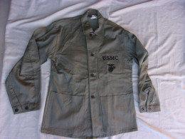 Veste Utilitaire/combat WW2 USMC P41 HBT - Taille 36 - Date 1941 - Inutilisée - Police & Gendarmerie