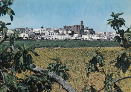 CARTOLINA  C18 UGENTO,LECCE,TARANTO,PUGLIA-PANORAMA-STORIA,MEMORIA,CULTURA,RELIGIONE,BELLA ITALIA,VIAGGIATA 1968 - Lecce