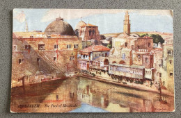 Jerusalem The Pool Of Hezekiah Carte Postale Postcard - Israel