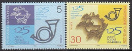 NORDMAZEDONIEN  175-176,  Postfrisch **, 125 Jahre UPU, 1999 - Macedonia Del Nord