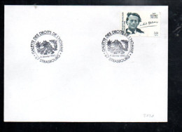 GALETTE DES DROITS DE L'HOMME à STRASBOURG 1997 - Commemorative Postmarks