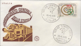 ITALIA - ITALIE - ITALY - 1973 - 50º Anniversario Del Provveditorato Generale Dello Stato - FDC Filagrano - FDC