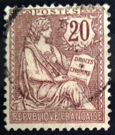 FRANCE                           N° 126                OBLITERE               Cote : 18 € - Used Stamps