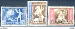 Congresso Postale Di Vienna 1942. Soprastampati. - Andere & Zonder Classificatie