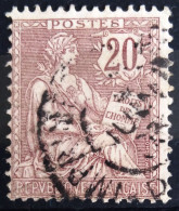 FRANCE                           N° 126                OBLITERE               Cote : 18 € - Used Stamps