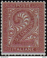 1863 Italia VE II 2c. Londra Bc MNH Sassone N. L15 - Otros & Sin Clasificación