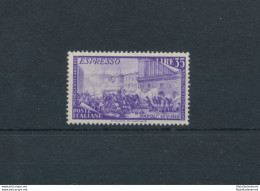 1948 Italia - Repubblica, Centenario Del Risorgimento, Espresso N. 32, Ottimamente Centrato - MNH** - Autres & Non Classés