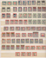 73  Timbres  Oblitérés Avec Des Timbres Identiques Suisse Helvetia   Pro Juventute Différentes Années  Armoirie - Usados