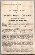 Bidprentje Neigem - Covens Maria Leonia (1902-1934) Plooien - Devotion Images