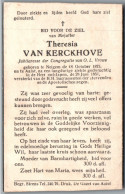 Bidprentje Neigem - Van Kerckhove Theresia (1873-1951) - Devotieprenten