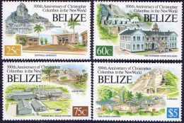 BELIZE - COLUMBUS  ARCHEOLOGY - **MNH - 1992 - Archéologie