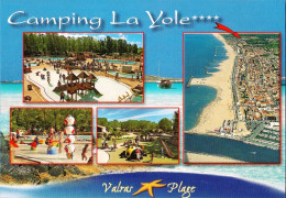 * CPM - 34 - VENDRES-PLAGE - Camping La Yole - Multivue - Autres & Non Classés