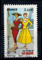 2014 N 4880 LA MODE ISSU BLOC ANNEES 50 OBLITERE CACHET ROND #234# - Used Stamps
