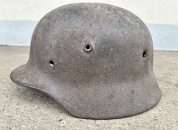 Casque Allemand M35 M40 M42 WW2 Casque De Combat WWII - Casques & Coiffures