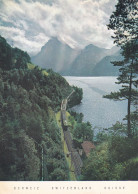 Lucerne, La Ligne Du Saint Gothard Le Long Du Lac Des Quatres Cantons - Lucerna