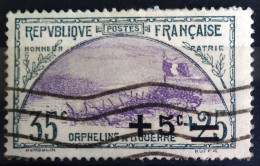 FRANCE                           N° 166                OBLITERE               Cote : 16.50 € - Used Stamps