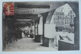 Cpa 1932 METZ Les Arcades Palce Saint Louis - NOV41 - Metz