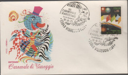 ITALIA - ITALIE - ITALY - 1973 - Carnevale Di Viareggio - FDC Roma - FDC