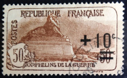 FRANCE                           N° 167                OBLITERE               Cote : 27 € - Used Stamps