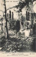 P5- 02 -campagne De 1914-1915 - L'église De BERRY-AU-BAC Après Le Bombardement Par Les Allemands - Other & Unclassified