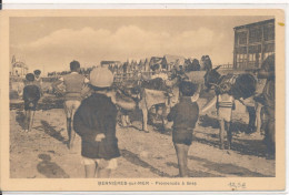 Bernières Sur Mer (14 Calvados) Promenade à ânes - édit. Hue - Autres & Non Classés