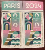 2024 France Francia Paris Gold Medals Paire Title Titre - Summer 2024: Paris