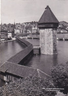 Lucerne, Luzern, Kapellbrücke Und Wasserturm - Lucerna