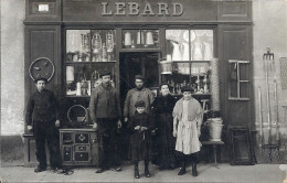 CPA CARTE PHOTO Magasin LEBARD A Identifier - Foto