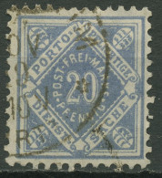 Württemberg Dienstmarken 1906/16 Ziffer In Raute 116 B Gestempelt - Used