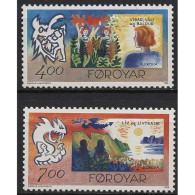 Färöer 1995 Europa CEPT: Frieden Und Freiheit 278/79 Postfrisch - Färöer Inseln