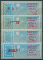 Frankreich 1985 Automatenmarke Taube ATM 6 Xd ZS 2 Postfrisch Minimal Verfärbt - 1985 Carta « Carrier »